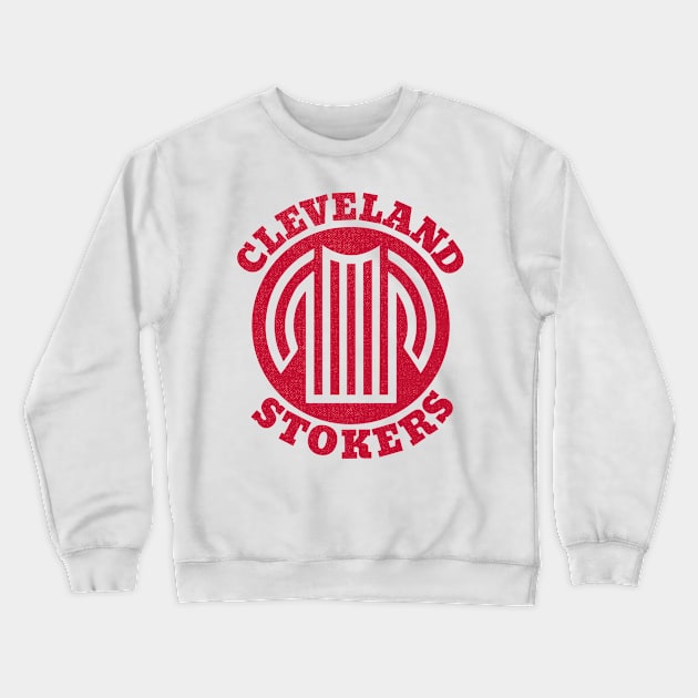 DEFUNCT - Cleveland Stokers Soccer Crewneck Sweatshirt by LocalZonly